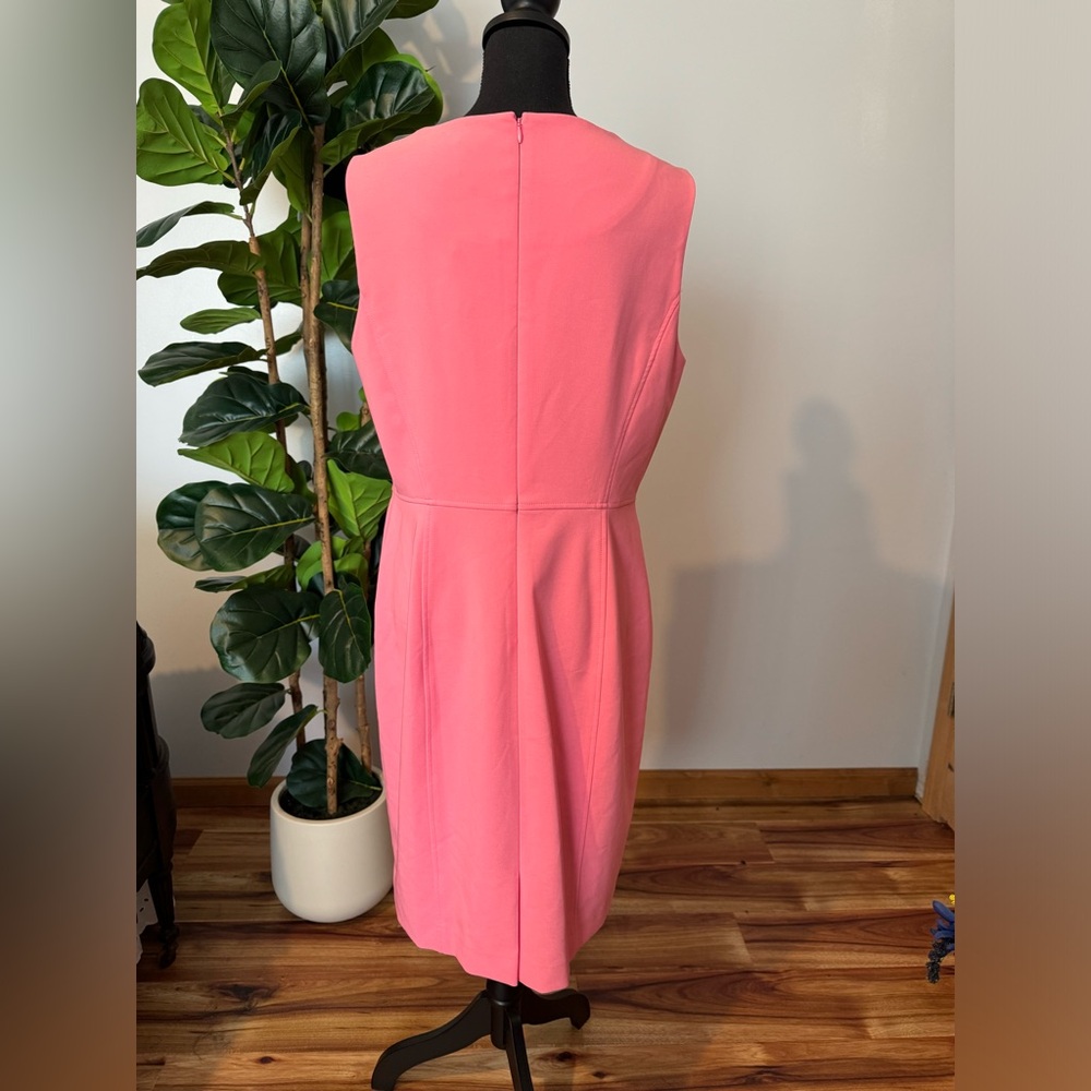 Anne Klein Vibrant Pink Mini Dress - Picture 3 of 4